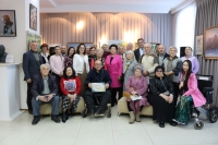 Открытие итоговой выставки творческих работ  костанайских художников