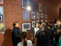 Exhibition &quot;In the color space&quot; graphic works Yuri Matyushko from the museum&#039;s stock collection