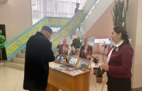 Карабалыкский музей принял участие в районном мероприятии,посвященному 80-летию Победы в ВОВ 1941-1945 гг.